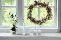 Billede af Sirius Ivy Mini Glaslys 2STK H: 9 cm - Hvid OUTLET