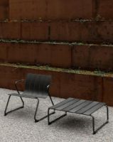 Billede af Mater Ocean Lounge Havebord 70x70 cm - Sort