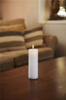 Billede af Sirius Sille Genopladelige Stearinlys H: 15 cm - Hvid 