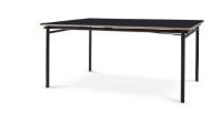 Billede af Please Wait To Be Seated Taffel Spisebord Med Udtræk 90x150/210 cm - Black  