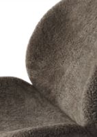 Billede af Vipp 466 Lodge Lounge Chair H: 91,5 cm - Dark Oak/Curly Umber 07