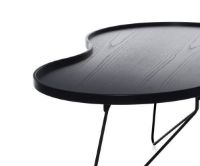 Billede af Swedese Flower Mono Sofabord 90x84x39 cm - Sortlakeret Ask/ Sort Stål