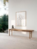 Billede af Skovby SM833 Trepersoner Bænk L: 170 cm - Naturolieret Eg