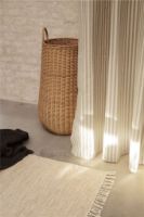 Billede af Ferm Living Chambray Shower Curtain 160x205 cm - Sand/Off White