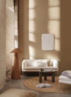 Billede af Ferm Living Dou Floor Lamp H: 131 cm - Natural