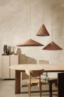 Billede af Ferm Living Dou Lampshade Ø: 68 cm - Natural 