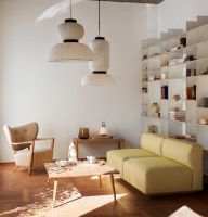 Billede af &Tradition Wulff ATD2 Lounge Chair SH: 41 cm - Oiled Oak / Karakorum 003
