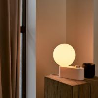 Billede af Tala Alumina Table/Wall Lamp with Sphere IV Bulb EU H: 24 cm - Blossom OUTLET