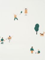 Billede af Ferm Living The Park Wallpaper L: 10 m - Off White OUTLET