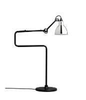 Billede af DCW Editions Lampe Gras N317 Bordlampe Rund H: 65cm - Sort/Krom