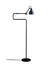 Billede af DCW Editions Lampe Gras N411 Gulvlampe Rund H: 121cm - Sort/Blå