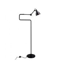 Billede af DCW Editions Lampe Gras N411 Gulvlampe Rund H: 121cm - Sort/Sort/Kobber