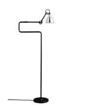 Billede af DCW Editions Lampe Gras N411 Gulvlampe Rund H: 121cm - Sort/Krom