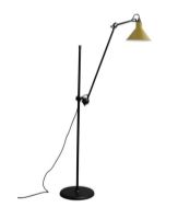 Billede af DCW Editions Lampe Gras N215 Gulvlampe Konisk H: 135cm - Sort/Gul