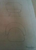 Billede af Audo Copenhagen Ingeborg Signatur Loungestol m. Fodskammel SH: 40 cm - Sacho Zero Boucle 001/Røget Eg KAMPAGNETILBUD