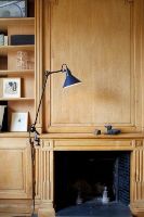 Billede af DCW Editions Lampe Gras N201 Bordlampe m. klemme Konisk H: 59cm - Sort/Blå