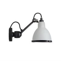 Billede af DCW Editions Lampe Gras N304 Bathroom Væglampe Ø: 14,6cm - Sort/Polycarbonat