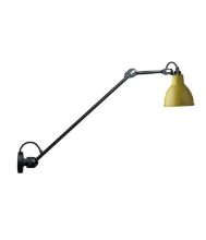 Billede af DCW Editions Lampe Gras N304L40 Væglampe Rund H: 40cm - Sort/Gul