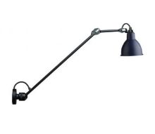 Billede af DCW Editions Lampe Gras N304L60 Væglampe Rund H: 60cm - Sort/Blå