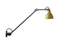 Billede af DCW Editions Lampe Gras N304L60 Væglampe Rund H: 60cm - Sort/Gul