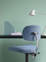 Billede af Montana Kevi 2534U Fuldpolstret Kontorstol SH: 40-53  cm - Re-wool 758/Blankpoleret Stel