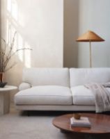 Billede af GUBI Paavo Tynell 9602 Floor Lamp H: 153,5 cm - Wicker / Brass

