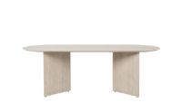 Billede af Ferm Living Mingle Table Top Oval B: 220 cm - Natural Oak 
