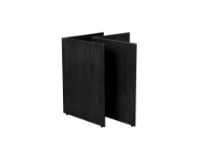 Billede af Ferm Living Mingle Wooden Table Legs W68 H: 71,65 cm - Black
