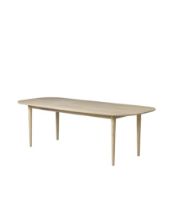 Billede af FDB Møbler Tillægsplæde til Bjørk Unit10 Spisebord C63E 100 x 50 cm - Sort Eg
