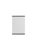 Billede af Moebe Rectangular Wall Mirror 30x40 cm - Black Stained Oak