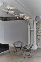 Billede af DCW Editions Biny Spot LED Væg- og loftlampe Ø: 6,5 cm - Sort/Nikkel