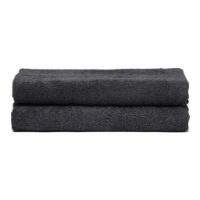 Billede af Wonder Living Bambus Håndklæde 50x70 cm - Dark Grey OUTLET