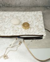 Billede af Meraki Lutea Makeuppung 31x21 cm - Råhvid / Sennep OUTLET