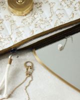 Billede af Meraki Lutea Makeuppung 31x21 cm - Råhvid / Sennep OUTLET