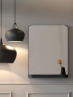 Billede af FROST TB600 Spejl 80x60 cm - Sort