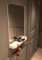 Billede af FROST TB600 Spejl 80x60 cm - Hvid