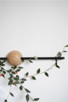 Billede af Woud Hoop Rack L: 60 cm - White Pigmented Oak