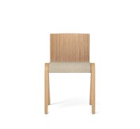 Billede af Audo Copenhagen Ready Dining Chair Seat Upholstered SH: 48 cm - Natural Oak/Bouclé 02 