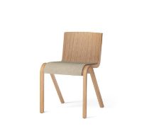 Billede af Audo Copenhagen Ready Dining Chair Seat Upholstered SH: 48 cm - Natural Oak/Bouclé 02 