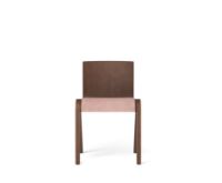 Billede af Audo Copenhagen Ready Dining Chair Seat Upholstered SH: 48 cm - Red Stained/Canvas 356