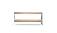 Billede af Audo Copenhagen Zet Storage System H: 70 cm - Black/Natural Oak  