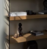 Billede af Audo Copenhagen Zet Storage System H: 114 cm - Black/Natural Oak  