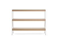 Billede af Audo Copenhagen Zet Storage System H: 114 cm - Ivory/Natural Oak 