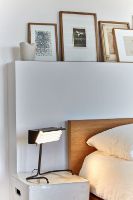 Billede af DCW Editions Mantis Biny Bordlampe m. Afbryder H: 32,5 cm - Sort/Hvid