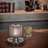 Billede af DCW Editions Mantis In The Sun 130 Bordlampe LED Ø: 13 cm - Sølv/Sølv