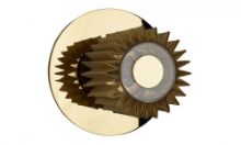 Billede af DCW Editions Mantis In The Sun 190 Væg- og loftlampe Ø: 19 cm - Guld/Guld