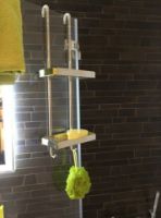 Billede af FROST NOVA2 Sæbehylde 6 Dobbelt H: 70cm - Børstet