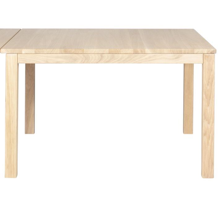 Billede af Haslev Klassik 5A Sofabord 85x85 cm - Hvidolieret Eg