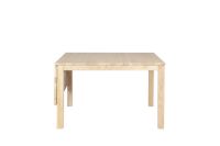 Billede af Haslev Klassik 5D Klapbord 85x85 cm - Hvidolieret Eg