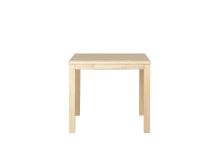 Billede af Haslev Klassik 2B Lampebord m. Skuffe 60x60 cm - Hvidolieret Eg